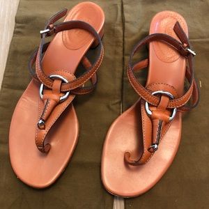Gucci Orange Thong Sandals size 38 1/2